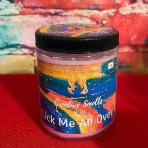 Lick Me All Over Candle